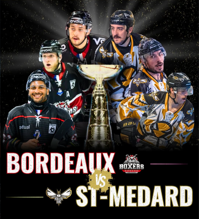Affiche Bordeaux vs Saint-Médard